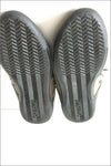 GEOX Tennis Cuir  Bicolore Marron Taupe et Noir T 45 TBE