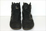 EL NATURALISTA Basket Montantes Scratchs Cuir Noir Lacets T 44 TBE