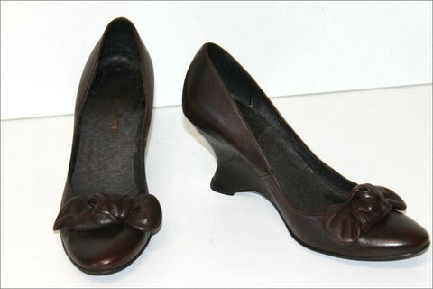 DONNA PIU Escarpins cuir Marron Foncé T 36 TBE