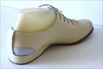 LA TETE DANS LES ETOILE Derby à Lacets Tout Cuir Pastel T 37.5 TBE