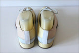 LA TETE DANS LES ETOILE Derby à Lacets Tout Cuir Pastel T 37.5 TBE