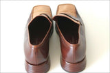 STEPHANE GONTARD Mocassins Cuir Bicolore Doublés Cuir T 39.5 TBE