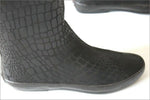 LONDON ACCENT  Bottes de Pluie Toile  Imprimée Reptile  T 38 TBE