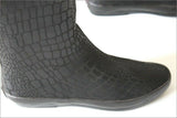 LONDON ACCENT  Bottes de Pluie Toile  Imprimée Reptile  T 38 TBE