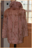 Veste Fourrure FRYLANE Teintée Reflets Rose Clair  T 40 BE