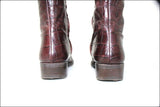 Bottes STACCATO Cuir Bordeaux Doublées Cuir  T35 /UK2.5 /US5  TTBE