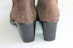 Mi Bottes Pointues Cuir Marron Style Santiags T 39 BE