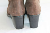 Mi Bottes Pointues Cuir Marron Style Santiags T 39 BE