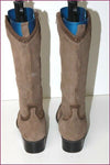 CHEDIVE Mi Bottes Pointues Daim Marron T 39 TBE