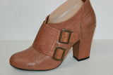 Boots DEENA AND OZZY Cuir Marron Bouts Ronds T 39 TTBE
