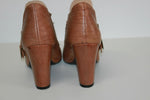 Boots DEENA AND OZZY Cuir Marron Bouts Ronds T 39 TTBE