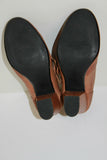 Boots DEENA AND OZZY Cuir Marron Bouts Ronds T 39 TTBE