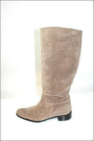 LAURENT MERCADAL Bottes  Daim  Souple Gris Taupe T39  TBE