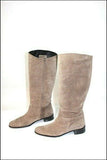 LAURENT MERCADAL Bottes  Daim  Souple Gris Taupe T39  TBE