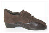SCHOLL Derby Gelactiv Daim et Cuir Marron Foncé T 37