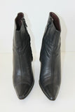 Bottines Boots DEMIREL Leather Noir Hauts Talons T 6 US / T 37.5 FR BE