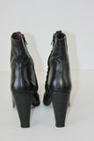 Bottines Boots DEMIREL Leather Noir Hauts Talons T 6 US / T 37.5 FR BE