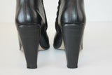 Bottines Boots DEMIREL Leather Noir Hauts Talons T 6 US / T 37.5 FR BE