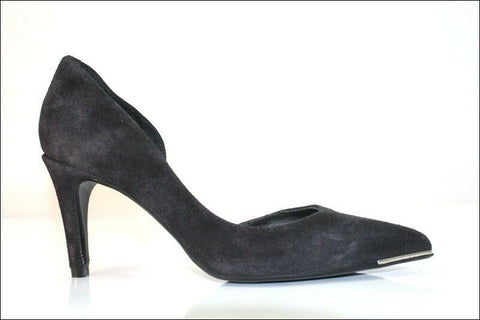IKKS Escarpins Pointus Daim Noir T 38 TTBE