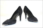 IKKS Escarpins Pointus Daim Noir T 38 TTBE