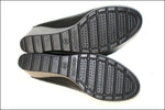 GEOX Respira Escarpins Compensés Cuir Noir Doublés Cuir T 39 TTBE