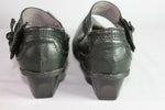 Escarpins Pointus  NOIR PASSION Teinte  Vert Foncé T 36  TBE