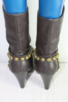 Bottines Boots CABLE  Simili cuir T 36 TTBE