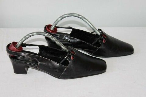 HOGL Escarpins  Tout Cuir Noir T 36  TBE