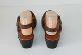 Sandales MARIFANI Cuir Marron foncé T 38 TBE