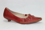 PIKOLINOS Escarpins Cuir Rouge T 37 TBE
