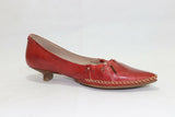 PIKOLINOS Escarpins Cuir Rouge T 37 TBE