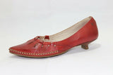 PIKOLINOS Escarpins Cuir Rouge T 37 TBE