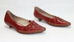 PIKOLINOS Escarpins Cuir Rouge T 37 TBE