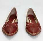 PIKOLINOS Escarpins Cuir Rouge T 37 TBE