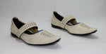 JB MARTIN Escarpins Cuir Beige T 39 TBE