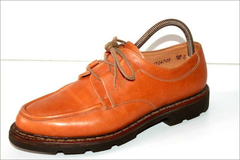 BOWEN Derby à Lacets Cuir Caramel Cousu Norvégien T 7 / 40.5 TTBE