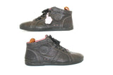 KICKERS Boots à Lacets Cuir Souple Noir T41 TBE