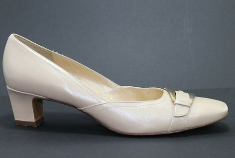 PETER KAISER Escarpins Cuir Beige T40,5 TBE