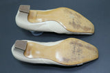 PETER KAISER Escarpins Cuir Beige T40,5 TBE