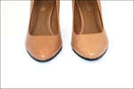 Escarpins MINELLI Cuir Marron Noisette T37 TBE