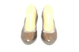HISPANITAS Escarpins Cuir Souple Ajouré Bronze T 39 TBE