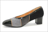 GIOIELLO Escarpins Daim Gris et Noir T38.5 TBE