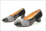 GIOIELLO Escarpins Daim Gris et Noir T38.5 TBE