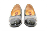GIOIELLO Escarpins Daim Gris et Noir T38.5 TBE