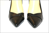 Escarpins Ouverts QUEEN VIVI Simili Cuir Noir T 38 TTBE