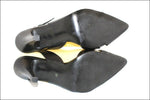 Escarpins Ouverts QUEEN VIVI Simili Cuir Noir T 38 TTBE