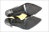 Escarpins Ouverts QUEEN VIVI Simili Cuir Noir T 38 TTBE