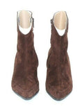 STEPHANE KELIAN Bottines Compensées Daim Marron Foncé  T 4.5/37.5 TTBE