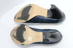 SAN MARINA Escarpins Cuir Bleu Taille 36 TBE