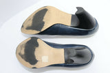 SAN MARINA Escarpins Cuir Bleu Taille 36 TBE